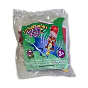 NIP Wendy's Kids Meal Toy Looney Tunes Action Pens II Elmer Fudd New In Package